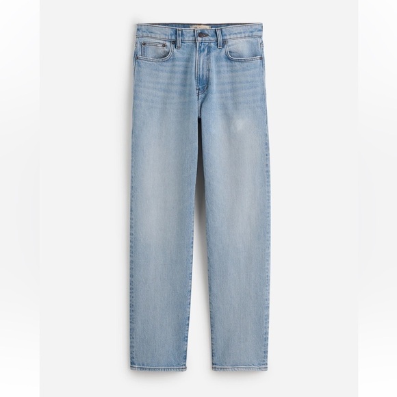 Madewell The Athletic 1991 Straight-Leg Jean Becklow Wash size 35/34 NWOT NR461 - Picture 6 of 13